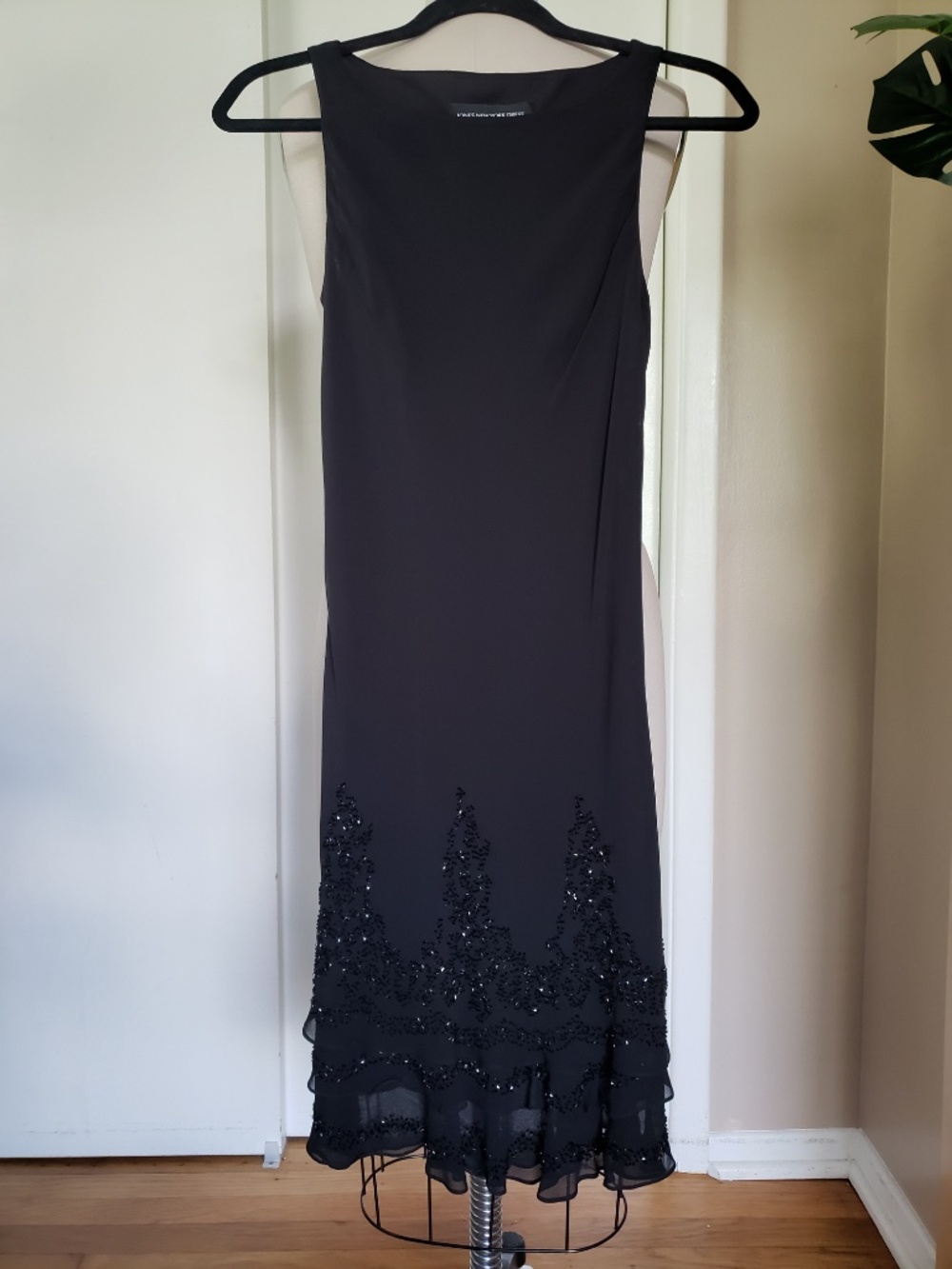 Jones New York Silk Little Black Dress Size 4